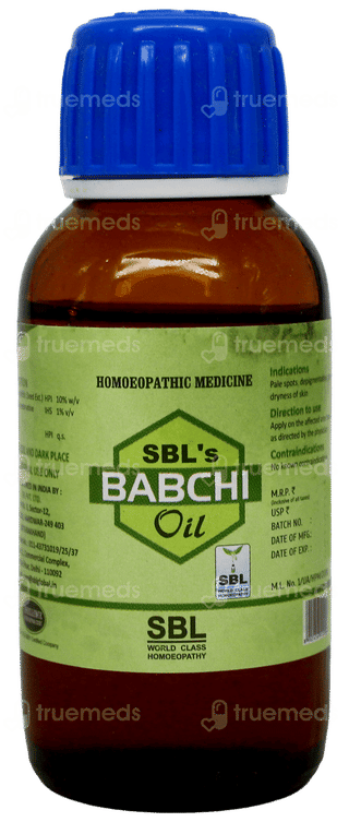 Sbl Babchi Oil 60 Ml